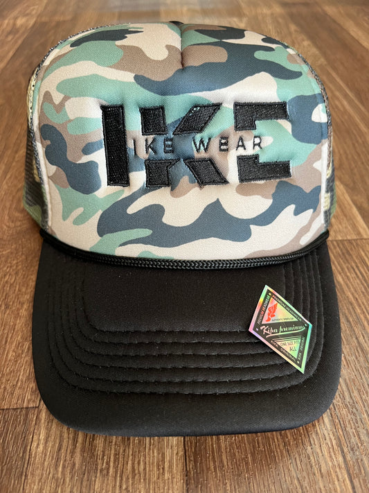 Camo Trucker Style Cap
